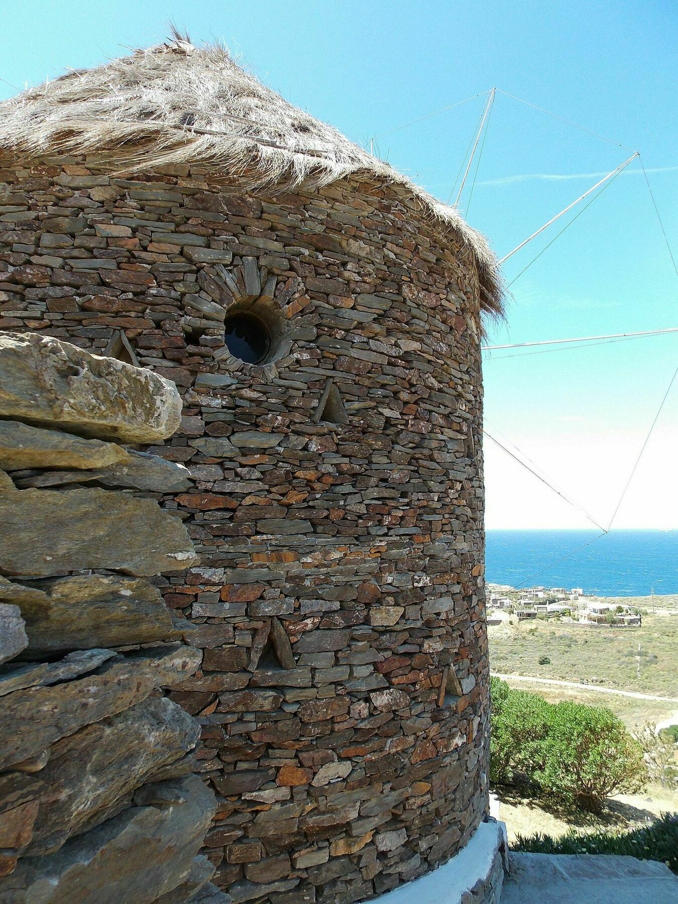 Villa The Stone Windmill Koundouros Esterno foto