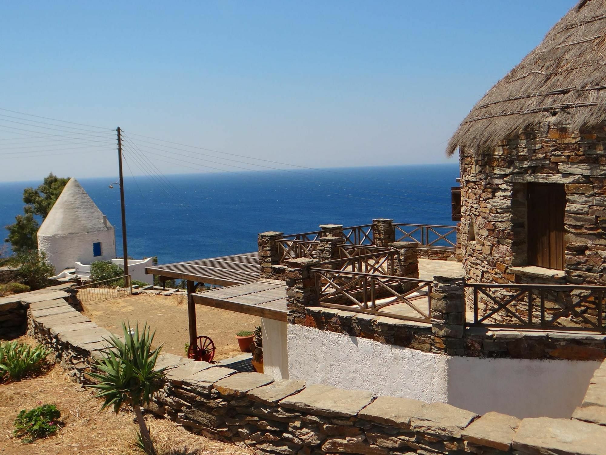 Villa The Stone Windmill Koundouros Esterno foto